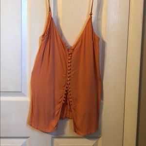 Coral tank top